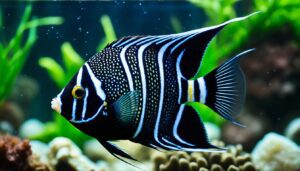 Black Lace Angelfish
